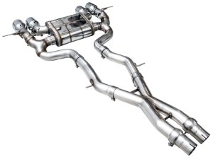 BMW M2 Performance Exhaust - AWE Tuning - SwitchPath™ Catback - Chrome Silver - `23-`24